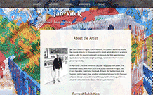 Obrázek webu www.janvitek.art